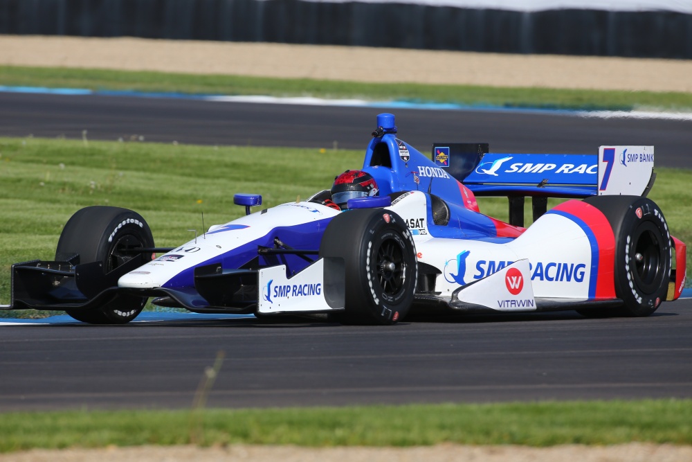 Michael Aleshin - Schmidt Peterson Motorsports - Dallara DW12 - Honda