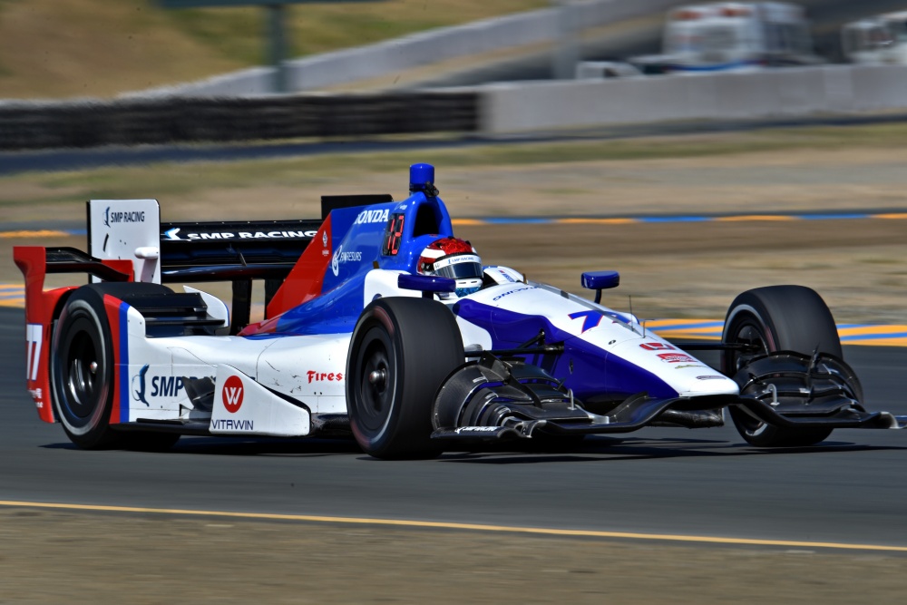 Michael Aleshin - Schmidt Peterson Motorsports - Dallara DW12 (MAk) - Honda