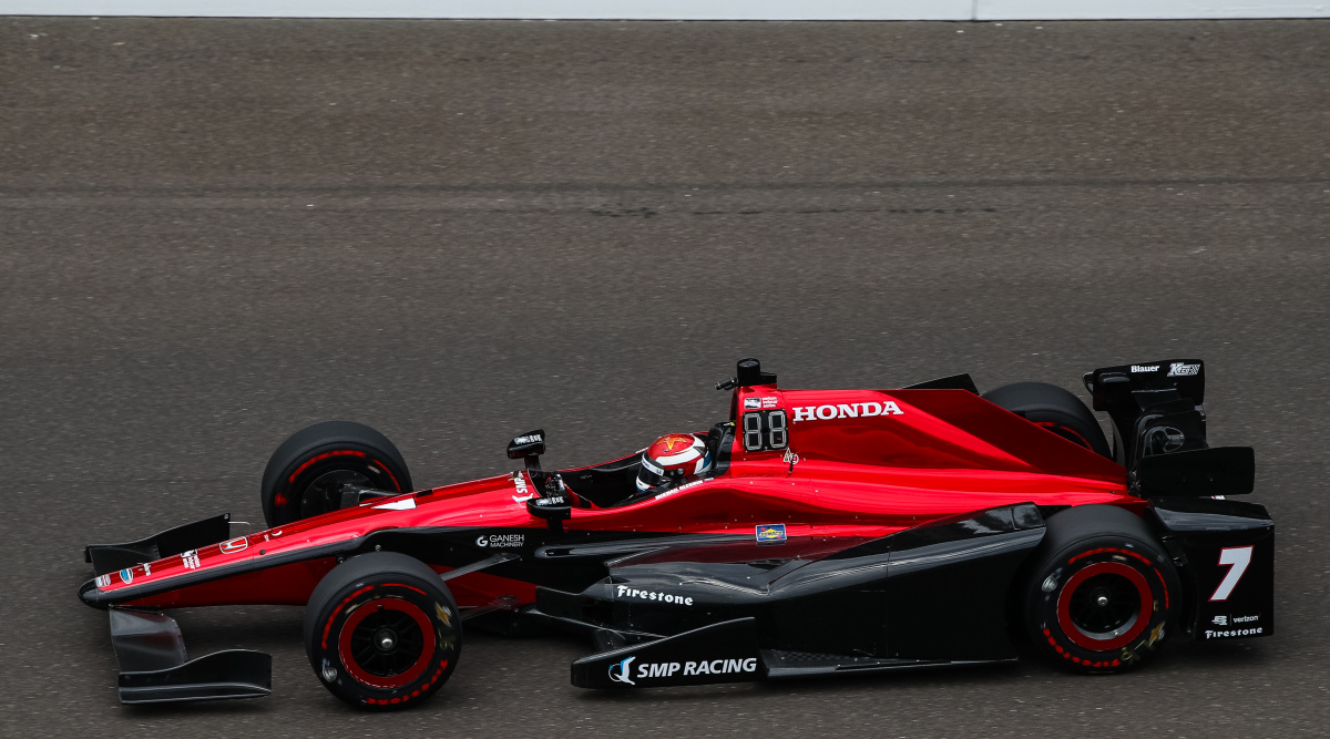 Michael Aleshin - Schmidt Peterson Motorsports - Dallara DW12 (MAk) - Honda