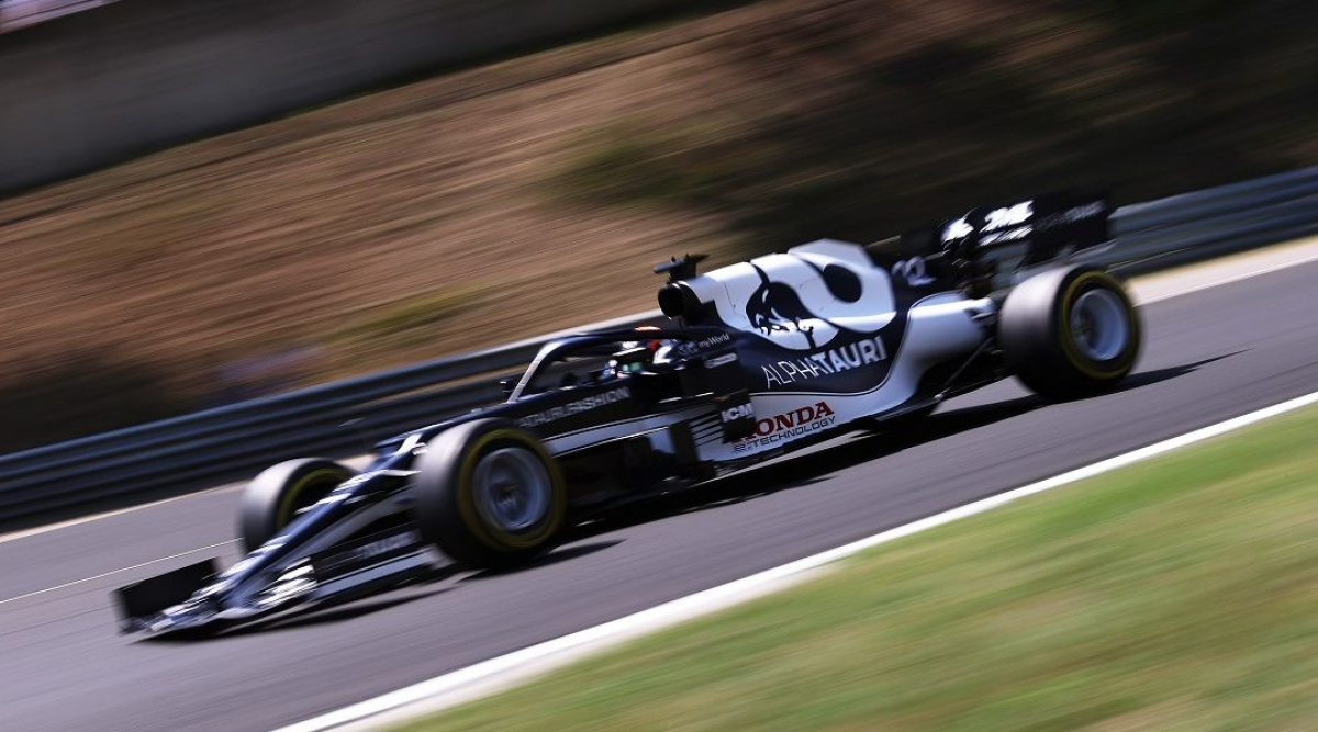 Yuki Tsunoda - Scuderia AlphaTauri Yuki Tsunoda - Scuderia AlphaTauri - AlphaTauri AT02 - Honda