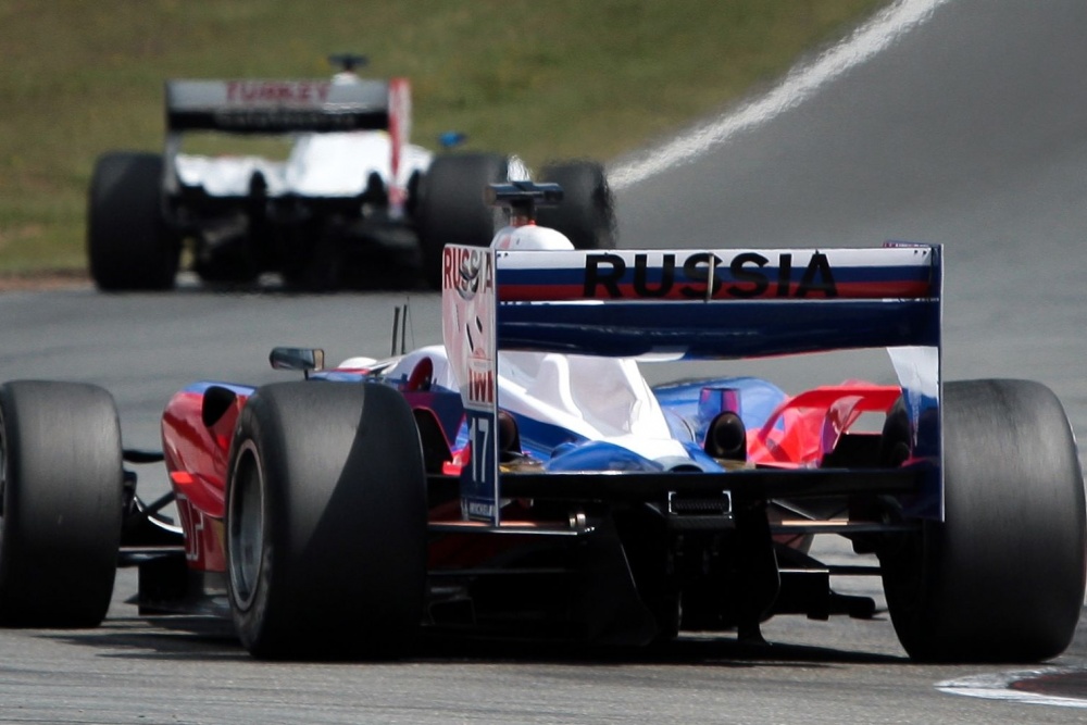 Michael Aleshin - SF Team Russia (AtechReid GP) - Panoz DP09B - Menard