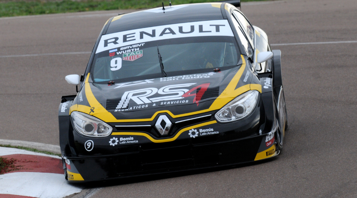 Germán Sirvent - Sport Team - Renault Fluence II RPE V8