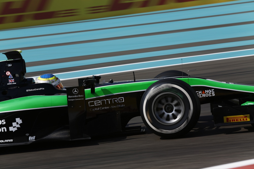 Oliver Rowland - Status GP - Dallara GP2/11 - Mecachrome