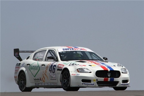 Andrea Chiesa - Swiss Team - Maserati Quattroporte