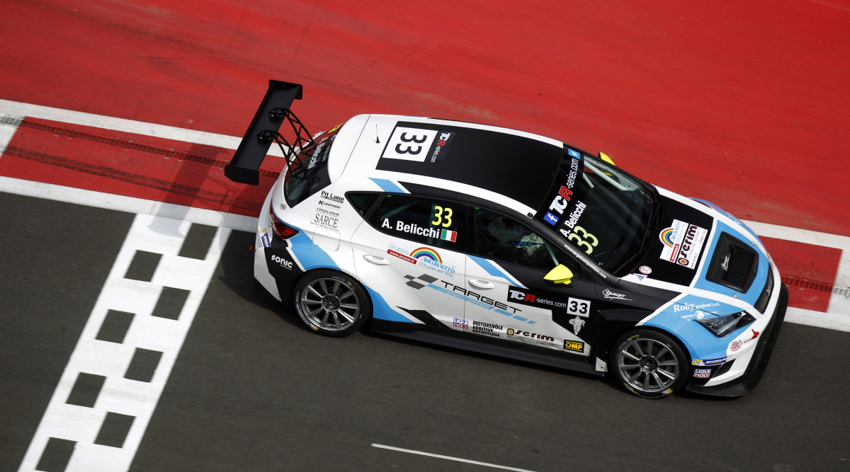 Andrea Belicchi - Target Racing - Seat Leon Cup Racer TCR