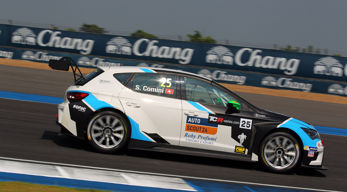 Stefano Comini - Target Racing - Seat Leon Cup Racer TCR