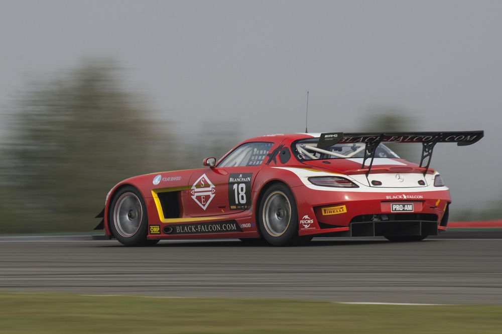 Anders Fjordbach - Team Black Falcon - Mercedes SLS AMG GT3