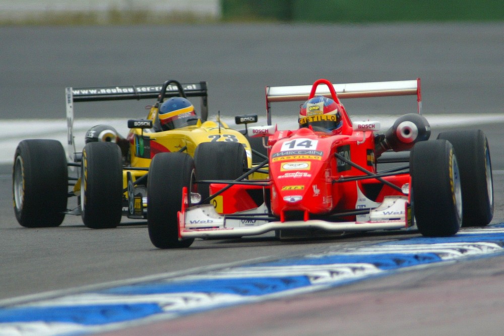 Philipp Baron - Team Ghinzani - Dallara F302 - Mugen Honda