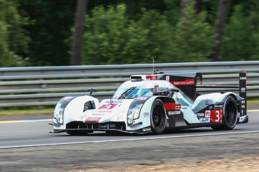 Filipe Miguel AlbuquerqueMarco BonanomiOliver Jarvis - Team Joest - Audi R18 e-tron quattro (2014)