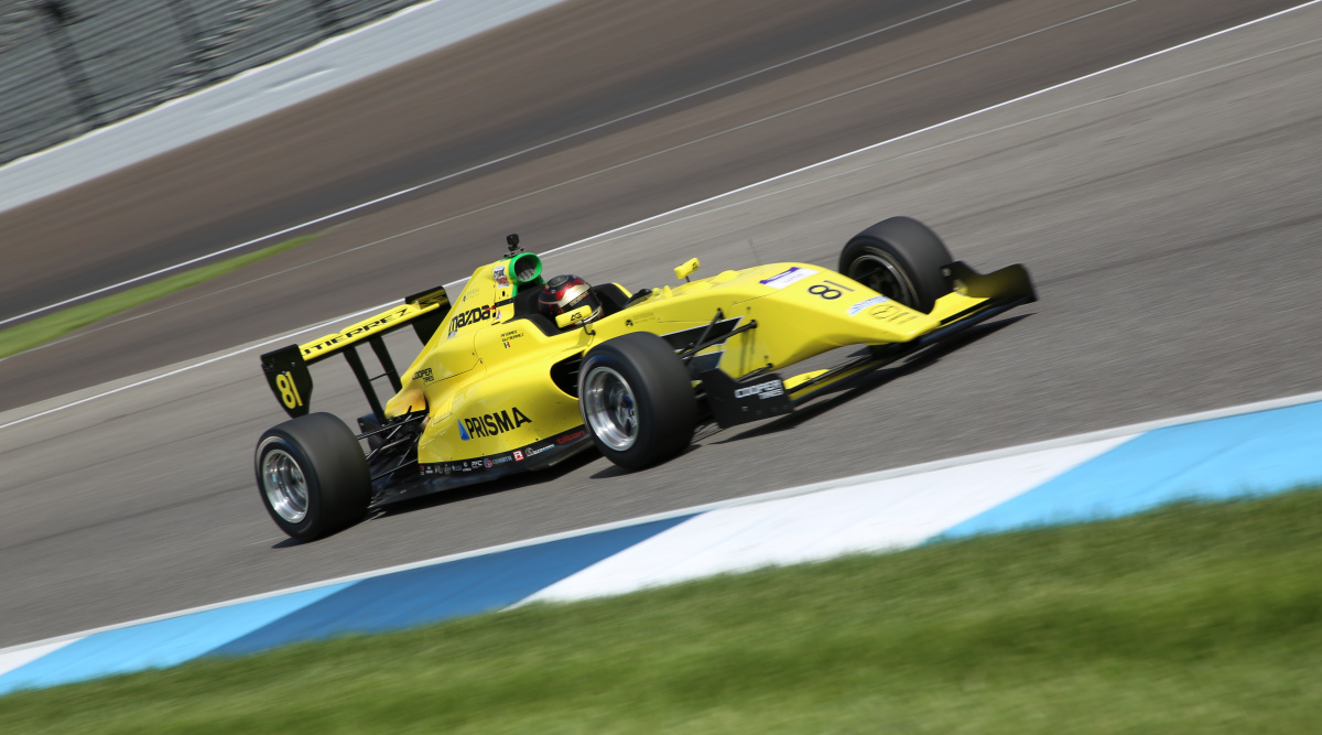 Andres Gutierrez - Team Pelfrey - Tatuus PM18 - Mazda