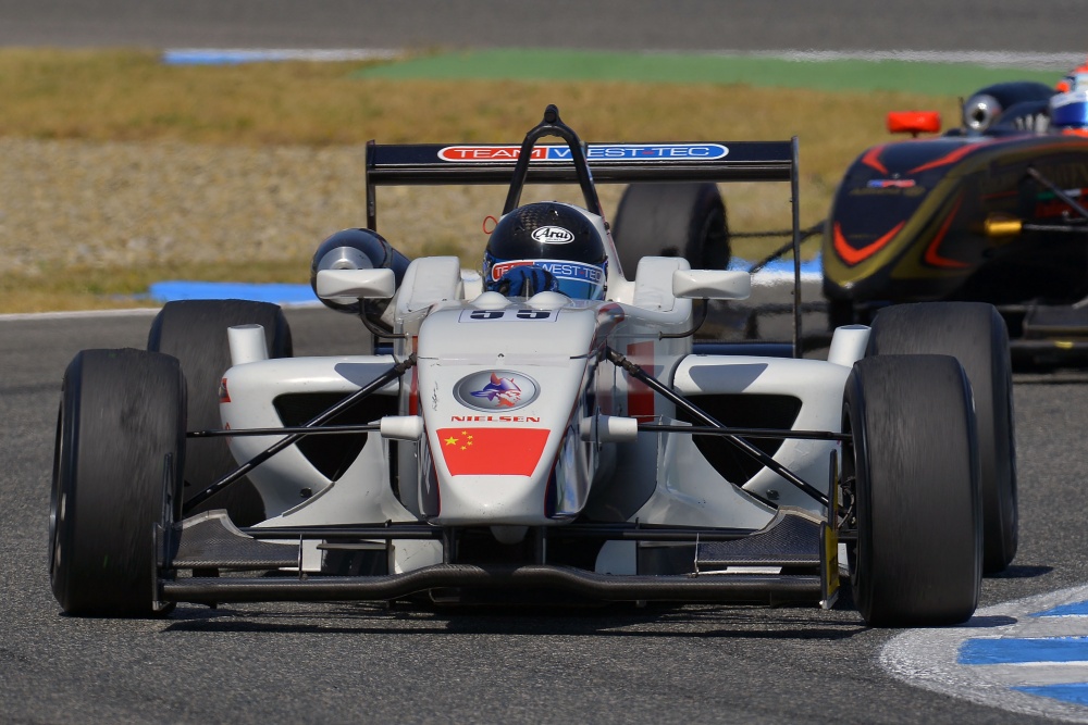 Huan Juan Carlos Zhu - Team West-Tec - Dallara F308 - Toyota