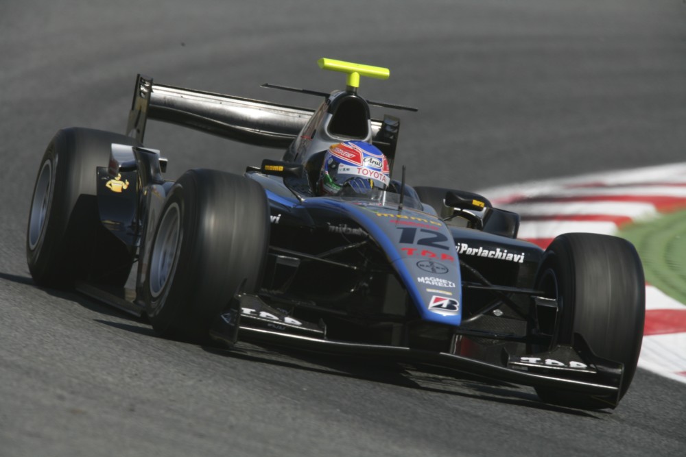 Kohei Hirate - Trident Racing - Dallara GP2/05 - Renault