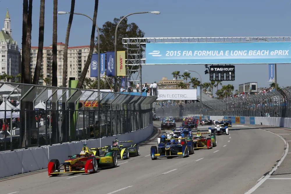 Start zum Long Beach ePrix 2015