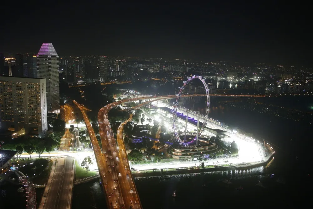Einzigartig: Der Grand Prix in der Marina Bay von Singapur