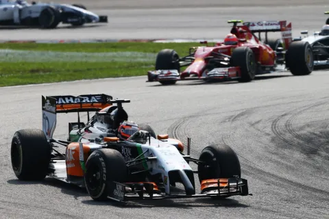 Wieder einmal starkes Rennen von Nico Hülkenberg: 10 Punkte für Force India