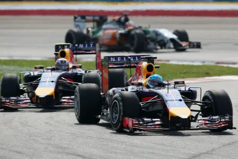 Vettel auf dem Podest, keine Punkte für Ricciardo