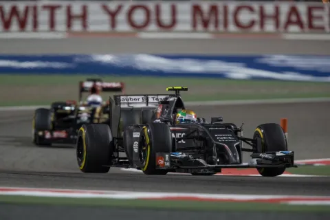 Esteban Gutierrez: Sein Rennen wurde von Pastor Maldonado beendet