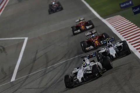 Für Williams und Ferrari blieben nur die hinteren Punkteplätze