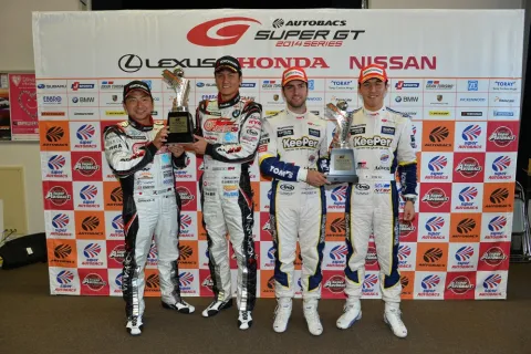 Die Sieger: Ito/Caldarelli bei den GT500, Taniguchi/Kataoka bei den GT300