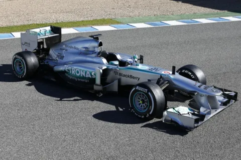Der Mercedes GP W04