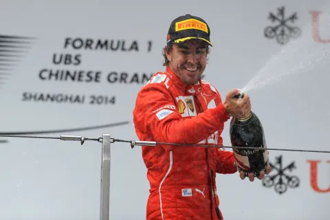 Fernando Alonso: Endlich ein Ferrari auf dem Podium