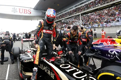 Lichtblick bei Lotus: Grosjean schafft in der Qualifikation den Sprung in die Top 10