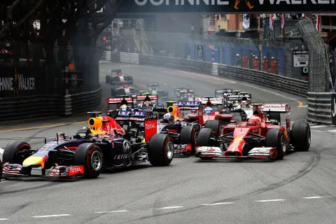 Start zum Monaco GP 2014