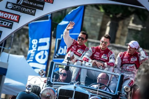 Nr. 2 Audi: M.Fässler / A.Lotterer / B.Treluyer