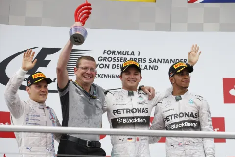 Heimsieg für Nico Rosberg vor Bottas und Hamilton