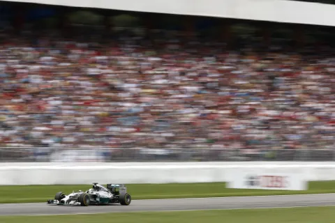 Die Aufholjagd von Lewis Hamilton sorgte für Unterhaltung