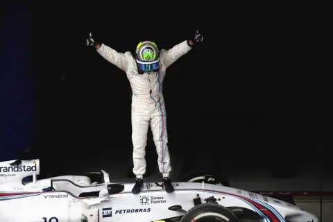 Felipe Massa: Umjubelter Star auf Platz 3
