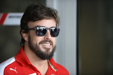 Zum letzten Mal in rot: Fernando Alonso