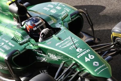 Debütant: Will Stevens versucht sich im Caterham