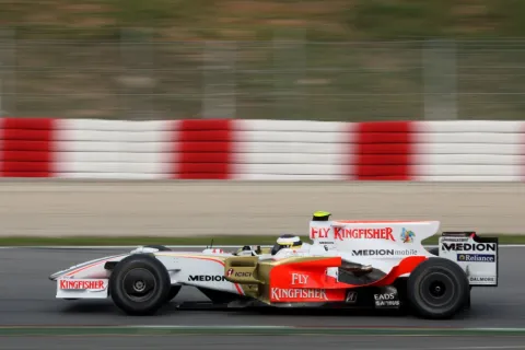 So hat es angefangen: Force India im Jahr 2008