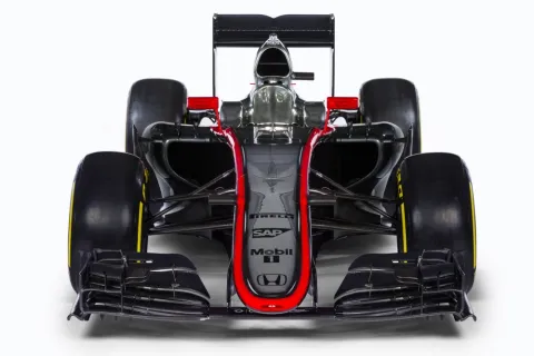 Frontansicht des MP4-30 - Honda