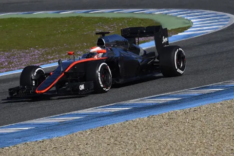 McLaren-Honda kam noch nicht viel zum fahren