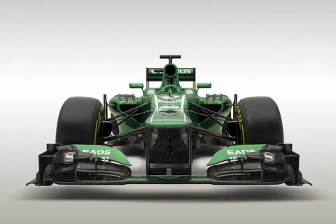 Frontansicht des Caterham CT03