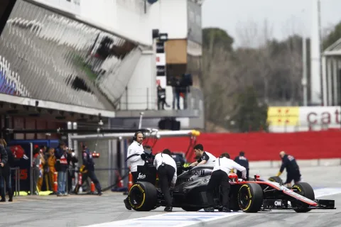 McLaren kam wieder nur wenig zum Fahren
