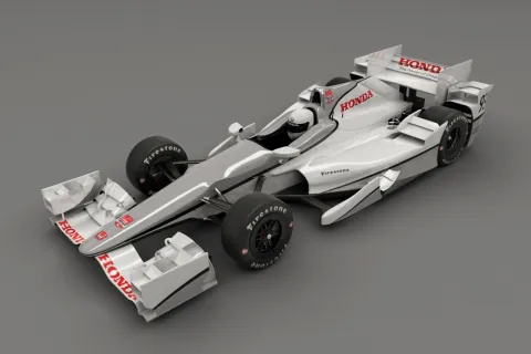 Das Aerokit von Honda für den Dallara DW12