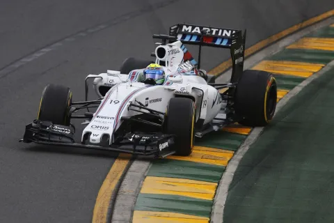Felipe Massa im Williams holte Platz 4