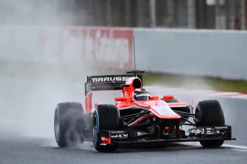 Steile Lernkurve: Neuling Max Chilton, Marussia