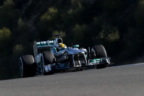 Großes Fragezeichen: Lewis Hamilton bei Mercedes GP
