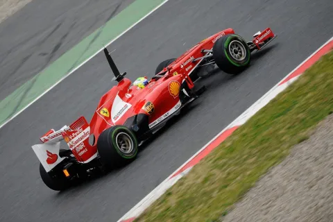 Zeigt steil nach oben: Die Formkurve von Felipe Massa, Ferrari