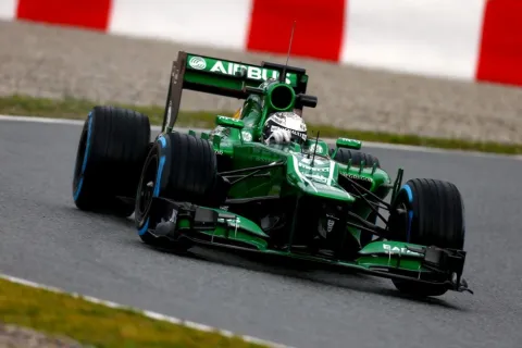 Erster Fahrer aus den Niederlanden seit Christijan Albers: Giedo van der Garde bei Caterham