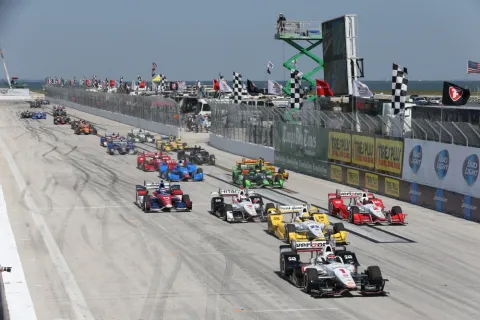 Start in die Saison 2015: Will Power führt das Feld an