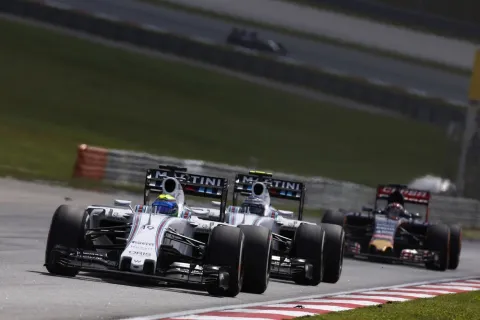 Williams war dritte Kraft hinter Mercedes und Ferrari