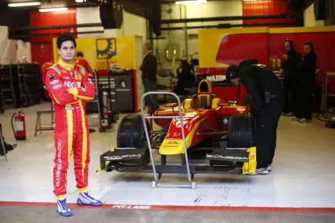 Julian Leal, 20st-schnellste Zeit für Racing Engineering