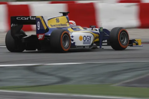 Drittschnellste Zeit: Felipe Nasr, Carlin