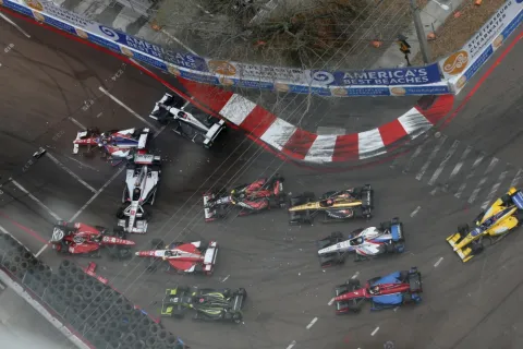 Verkehrsstau in St.Petersburg