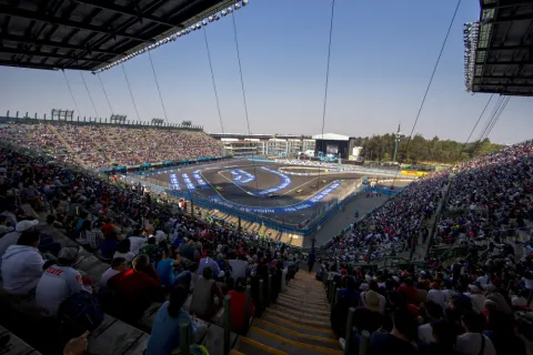 Das Stadion kommt auch beim ePrix gut an
